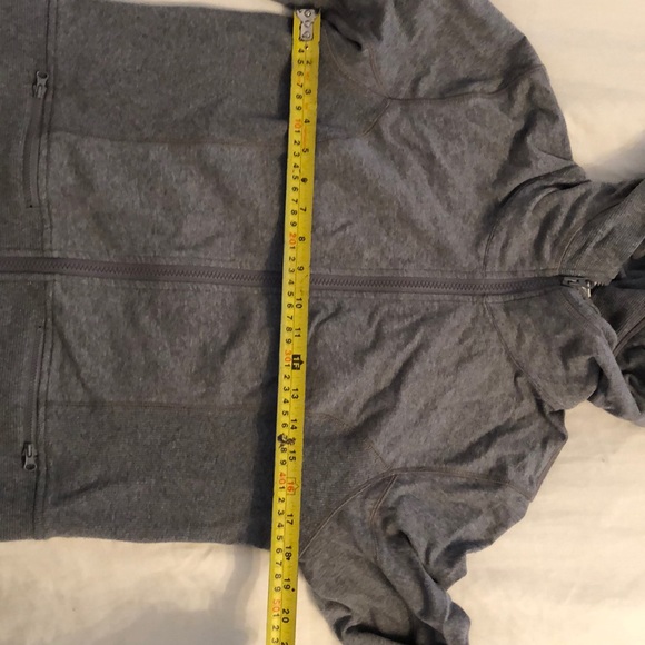 Lululemon light cotton hoodie size 10 light grey - Picture 11 of 12